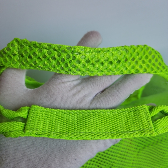 Green Mesh Multipurpose Tote Bag - Picture 7 of 13